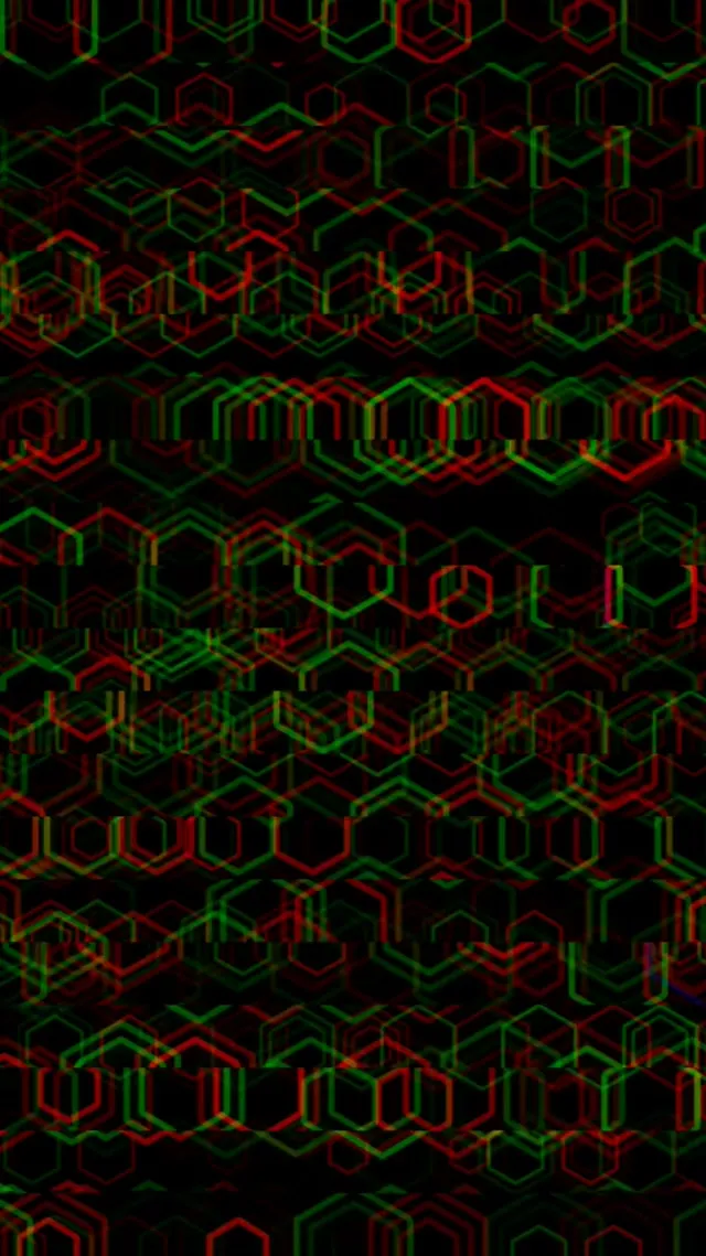 9:16 Reels Neon Hexagon Matrix 60fps Live Wallpaper Screensaver