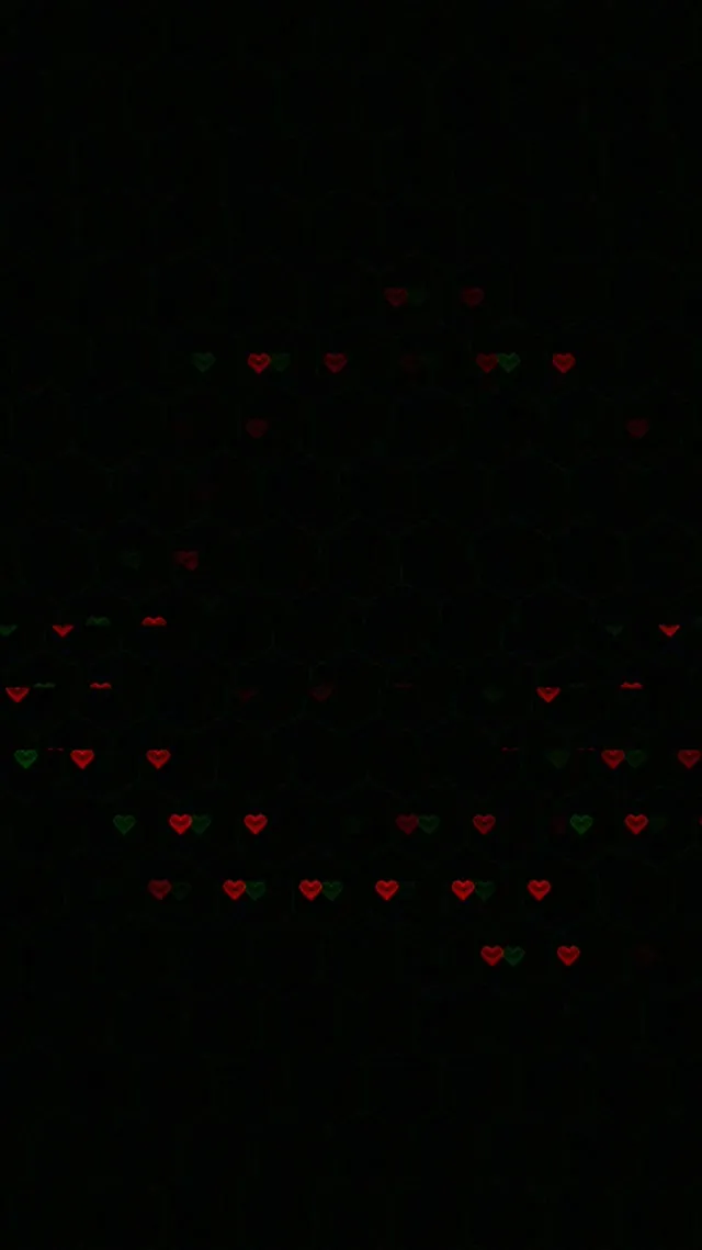 9:16 Reels | Red Green Hearts Live Wallpaper 60fps Screensaver VJ