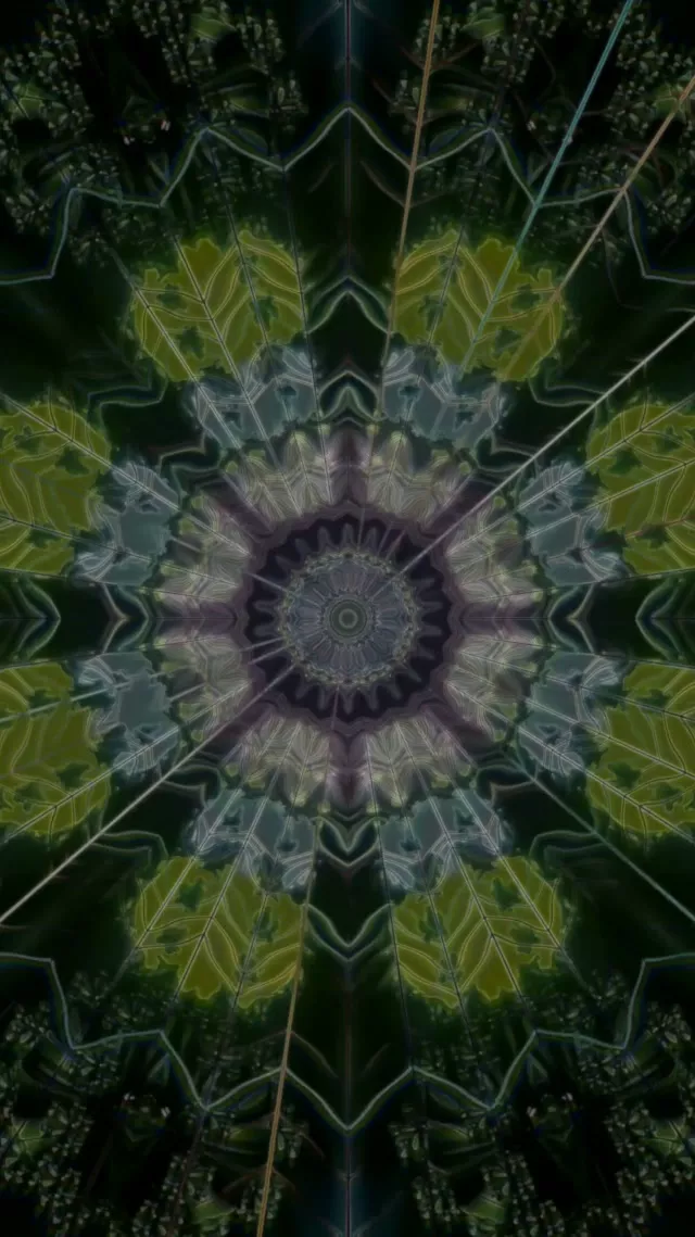 9:16 Reels 60fps Screensaver - Neon Tunel Pulsující Šestiúhelník Mřížka VJLoops Vizuál