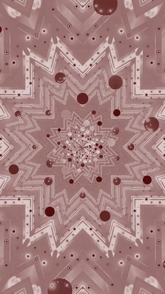 9:16 رولز قرمز تیره ستاره فراکتال گردباد تونل نئون 60fps صفحه نگهدار زندگی تاپت