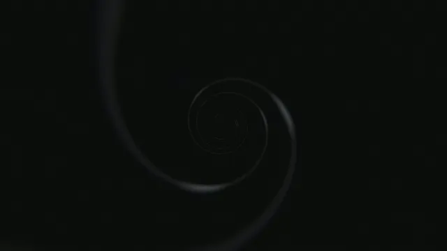Abstract Dark Spiral Motion Graphics Loop