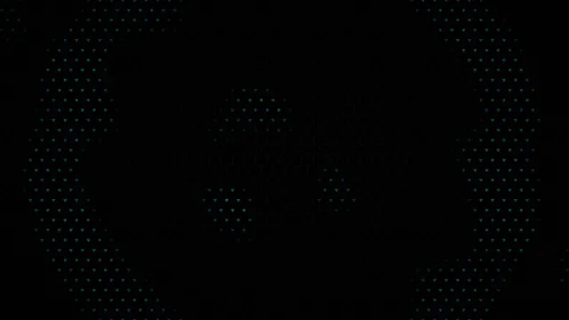 Abstract Digital Particles Flowing Motion 4K