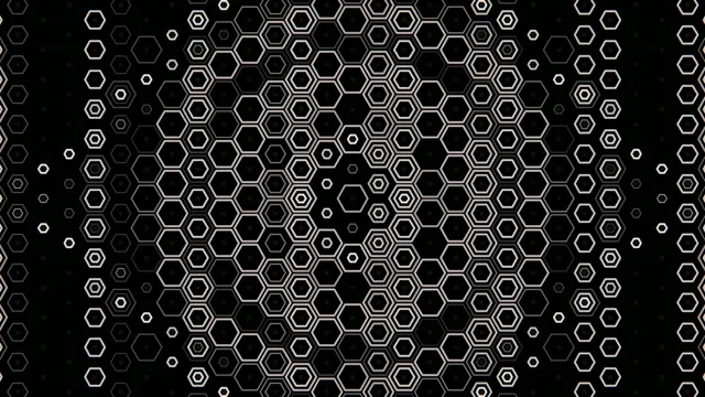 Abstract geometric hexagon pattern 4K UHD widescreen motion background