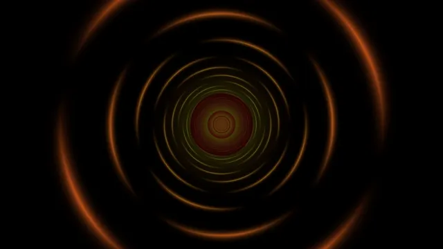 Abstract Glowing Spiral Tunnel 4K Animation