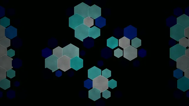 Abstract Hexagon Geometric Shapes 4K Animation