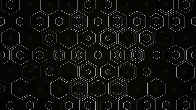 Abstract Hexagon Grid Motion Background 4K