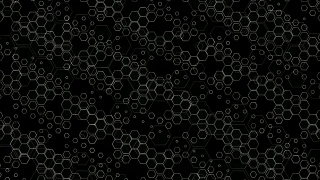 Abstract Hexagon Network Technology Background