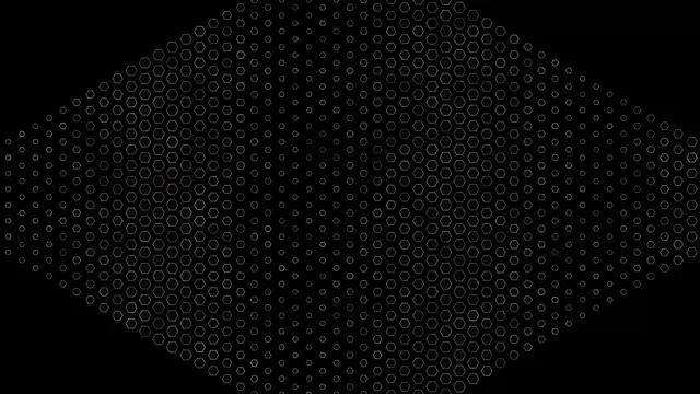 Abstract Hexagon Pattern Animated Background 4K