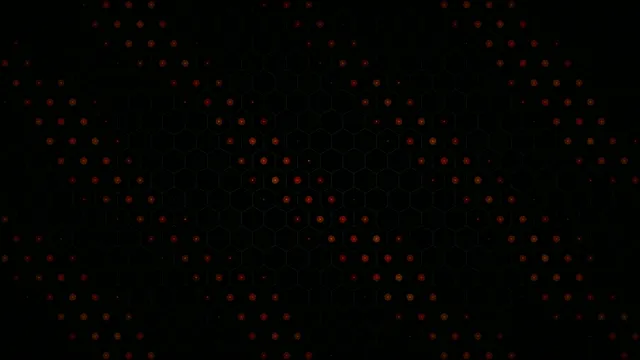 Abstract red particle network 4K UHD motion background loop