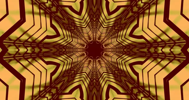 ქარვისფერი ვარსკვლავი ნეონური გვირაბი screensaver 4K UHD 60fps screensaver pc