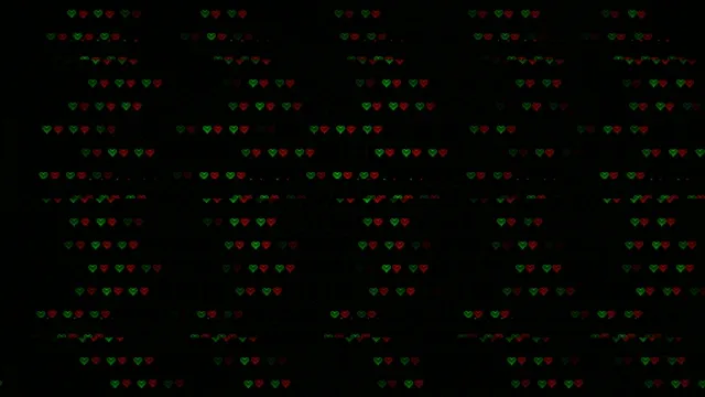 Animated falling hearts 4K UHD motion background for video creators