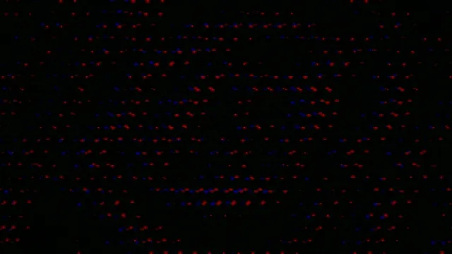 Animated red and blue particle network loop 4K Ultra HD