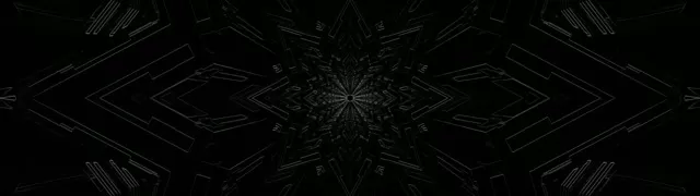Neon Tunnel Dark Kaleidoscope Star 32:9 Super Ultrawide 60fps Screensaver Vj Loop