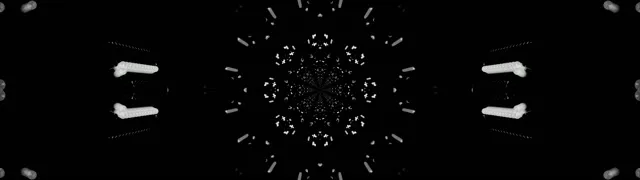 کالیدوسکوپ فرکتال تونل نئون VJ Loop 32:9 Super Ultrawide 60fps محافظ صفحه