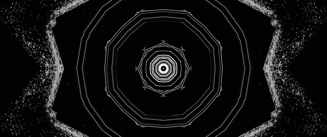Neon Tunnel Ongen Vortex Screensaver 2.39:1 Cinemascope 60fps VJ Loop