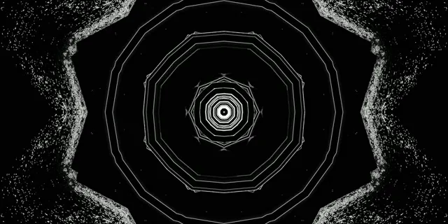 Неон Тунел Осумаголник Вртлог VJ Loop 2:1 Univisium 60fps Заштитник