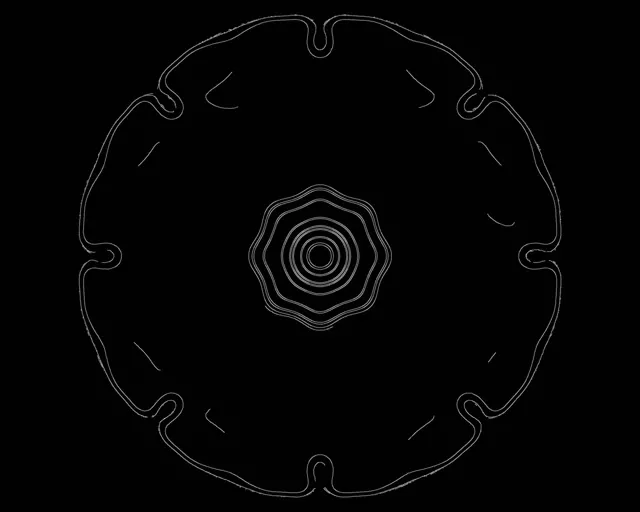 Beltz Zuri Neon Tunel Lore Loop 5:4 industrial 60fps Pantaila-babeslea VJ Loop