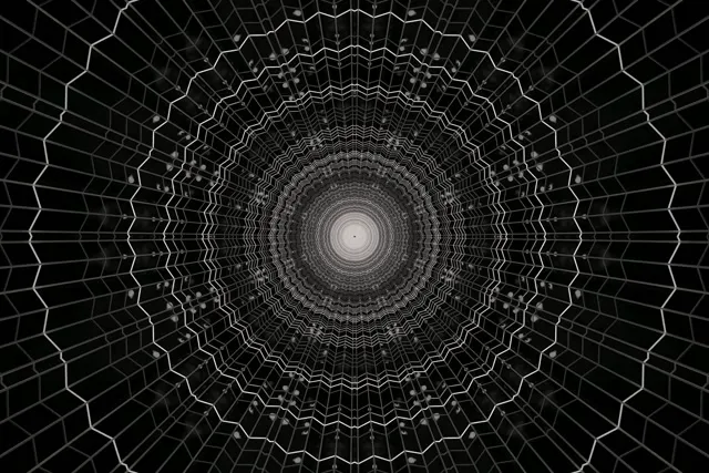 네온 터널 거미줄 소용돌이 VJ Loop 3:2 Surface 60fps 화면보호기