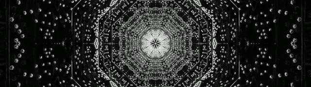 تونل نئون کالیدوسکوپ فرکتال محافظ صفحه 32:9 Super Ultrawide 60fps VJ Loop