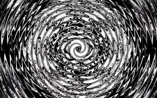 Neon Tunnel Swirling Chrome Vortex VJ Loop 60fps 16:10 MacBook Screensaver