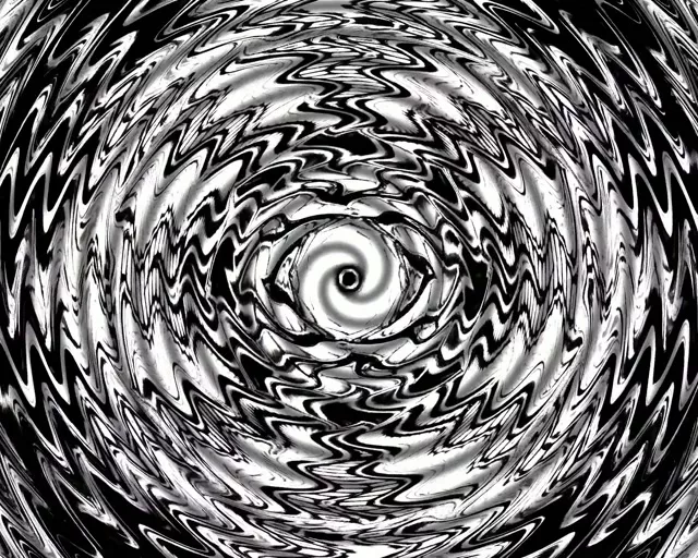Túnel Neón Vórtice Chrome Espiral 5:4 industrial 60fps Protector de Pantalla VJ Loop