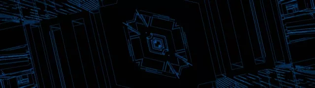 ლურჯი Neon Tunnel Screensaver 32:9 Super Ultrawide 60fps VJ Loop