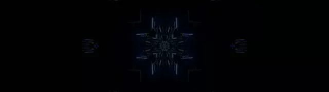 Blue Neon Tunnel Kaleidoscope Vortex | 32:9 Ultrawide 60fps Screensaver Loop