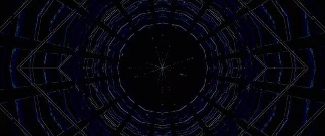 Neon Tunnel Vórtice Diamante VJLoops 2.39:1 Cinemascope 60fps Screensaver