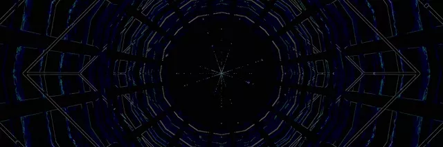 Đường Hầm Neon Diamond Vortex Vj Loop 3:1 Triple Wide 60fps Screensaver