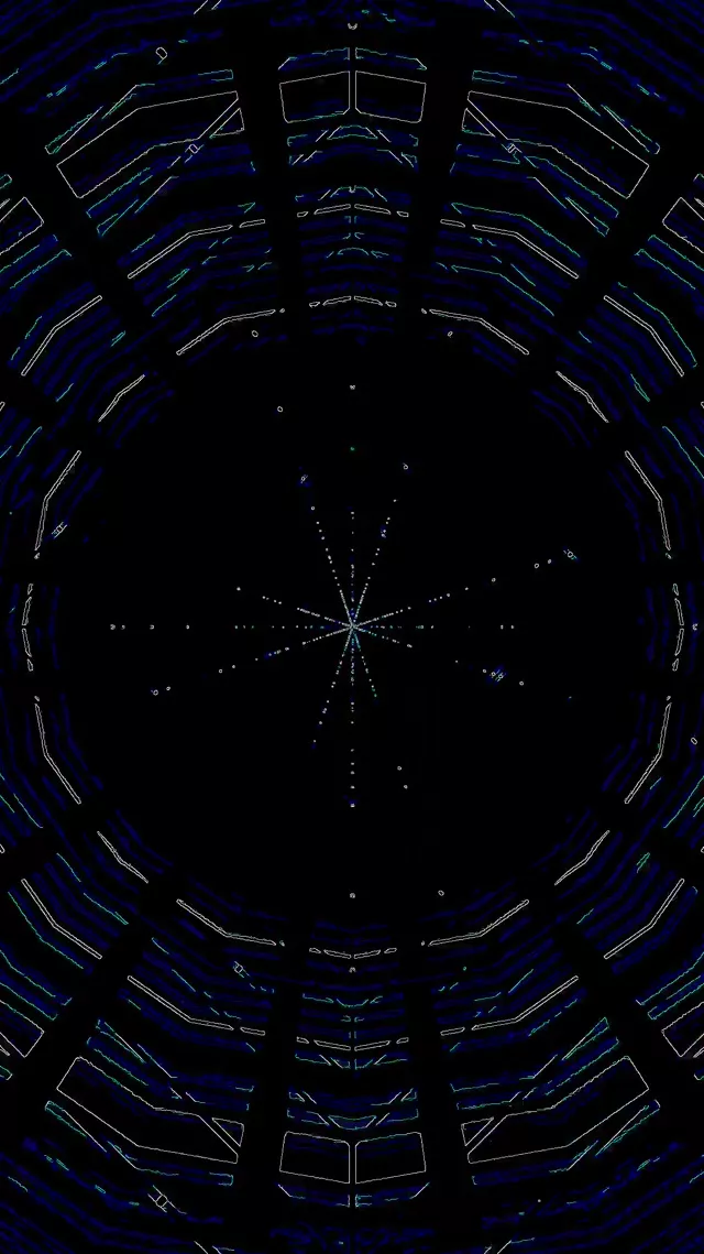 Tunel Neon Diamant Vortex VJLoops 9:16 Reels 60fps Screensaver