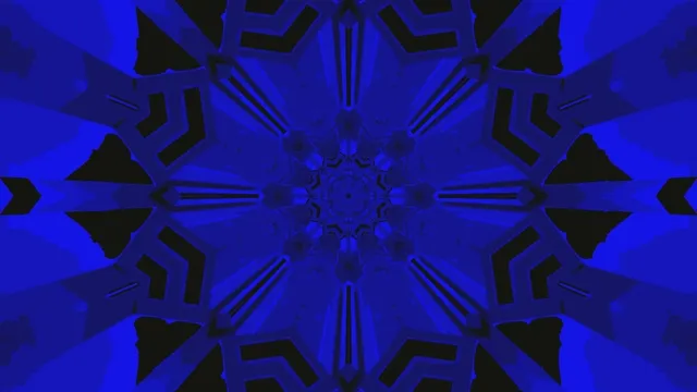 Blue Neon Tunnel Screensaver 4k uhd 60fps Vj Loop