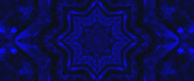 Blue تونل نئون Star Screensaver 2.39:1 Cinemascope 60fps VJ Loop