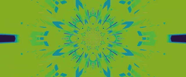 Pulsating Neon Tunnel Vortex | 2.39:1 Cinemascope | 60fps Screensaver Loop