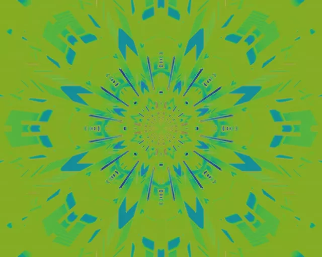 5:4 industrial neon tunnel radiating kaleidoscope vortex 60fps screensaver vj loop