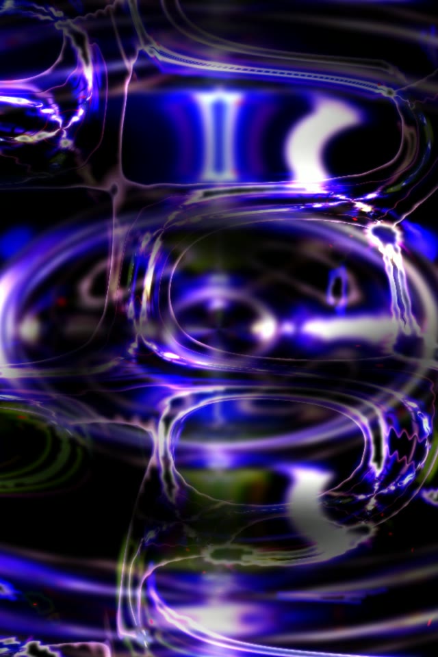 Blue Neon Tunnel VJ Loop | 9:16 Reels 60fps Screensaver Motion Background