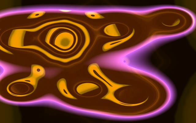 Brown & Gold Neon Tunnel VJ Loop 16:10 Macbook 60fps Screensaver