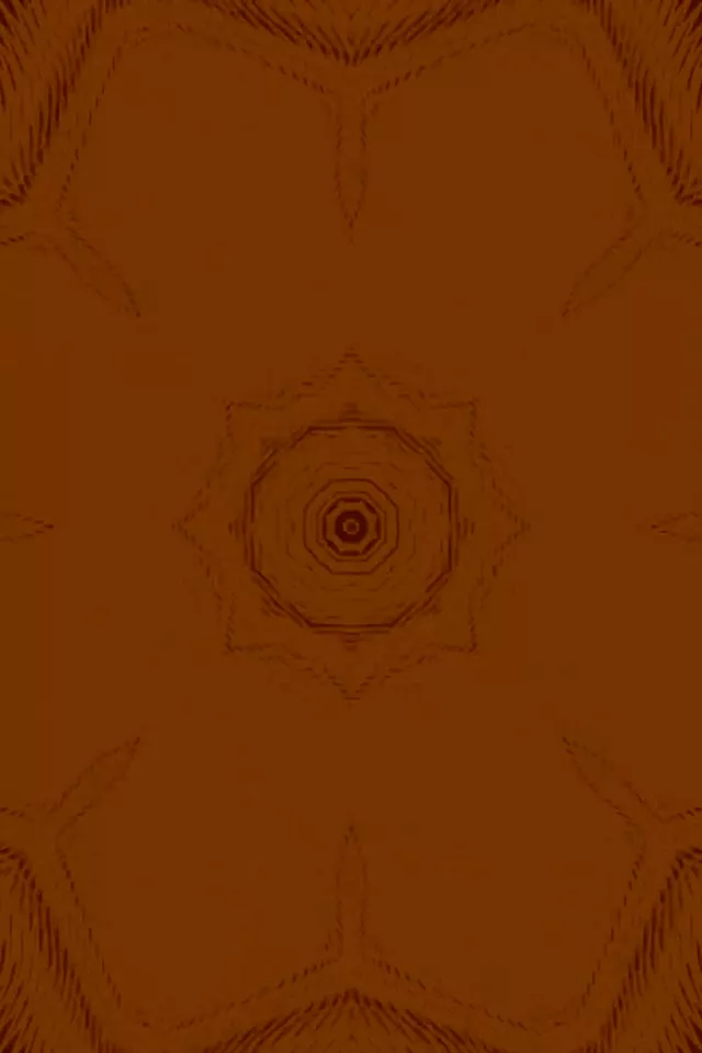 Неоновий Тунель Коричнева Мандала Зірка 2:3 Фото Портрет 60fps Заставка VJLoops