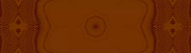 Amber Kaleidoskop Stern Neon Tunnel 32:9 Super Ultrawide 60fps Bildschirmschoner VJ Loop