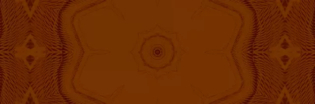 Neon Tunnel Brown Mandala Star 3:1 Triple Wide 60fps Screensaver Vj Loop