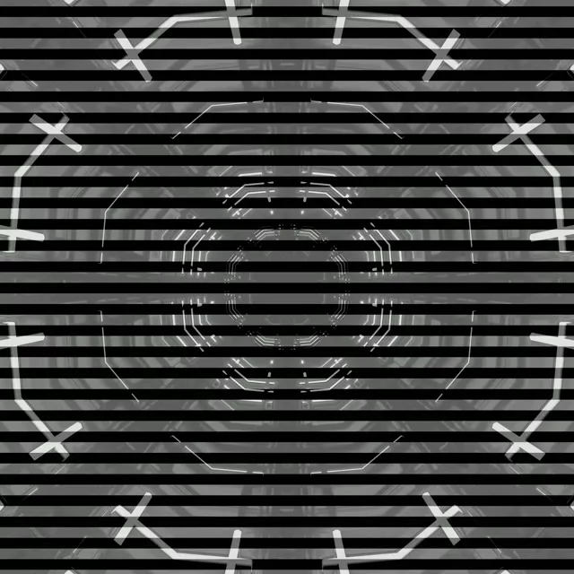 VJ loop Neon Tunel Oktogono Kromo Sareta 1:1 Karratua 60fps Pantaila-babeslea