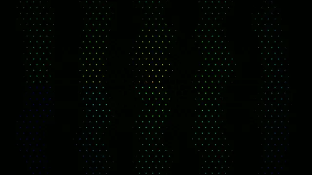 Colorful Digital Particles Flowing Motion Background