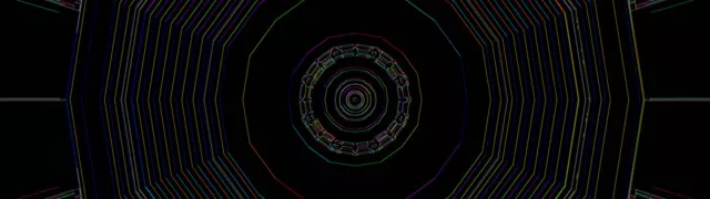 Tunel Neon Vortex Spiralant VJLoops 32:9 Ultrawide 60fps Screensaver