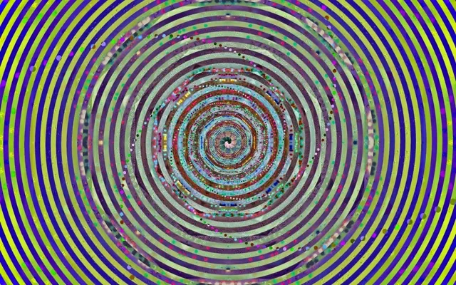 Neon Tunnel Спирална Vortex 16:10 Macbook 60fps VJLoops Screensaver