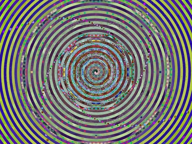 Đường hầm Neon Xoáy Vortex Loop 4:3 Classic 60fps Screensaver VJLoops Animation