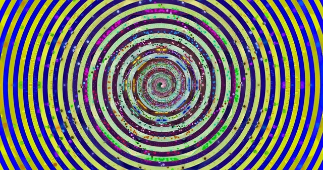 Барвистий неоновий тунель рухомий фон 4K 60fps заставка ноутбук