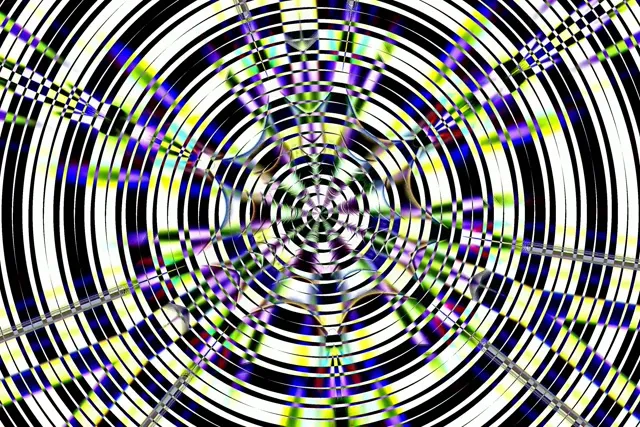 Neon Tunnel Spiraling Vortex Loop 3:2 Surface 60fps Screensaver VJ Animation