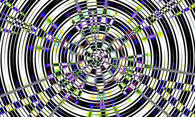 Neon Tunnel Spiraling Vortex | 5:3 Wide 60fps VJ Loop Screensaver