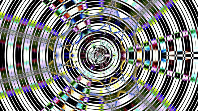 カラフル ネオンテンネル モーション バックグラウンド 4K UHD 60fps スクリーンセーバー ラップトップ