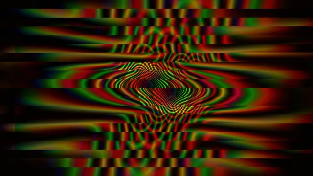 Colorful Psychedelic Tunnel Abstract Motion Background