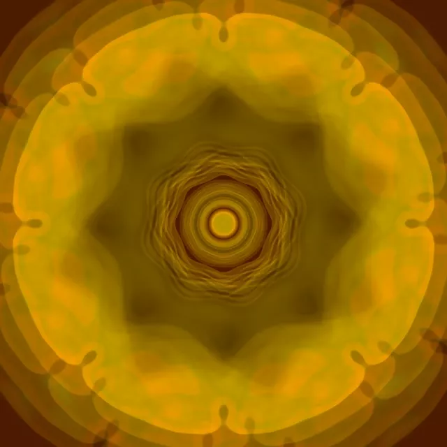 Concentric Circle Neon Tunnel 1:1 Square 60fps VJ Loop Screensaver